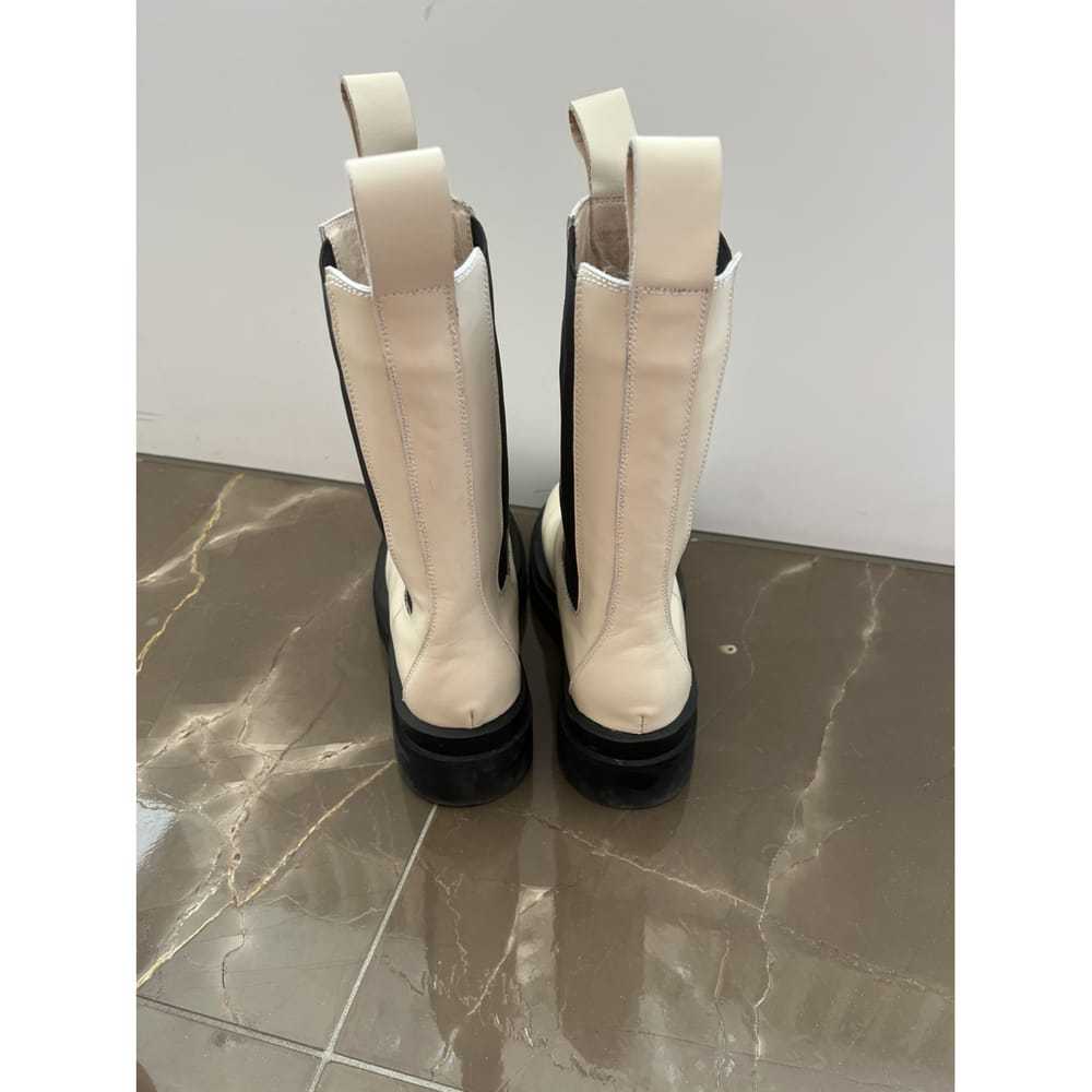 Ducie Leather biker boots - image 4