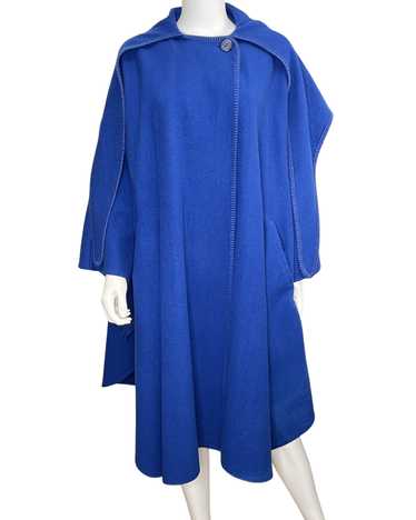 Vintage Dani Colby Wool Blend Cape Coat