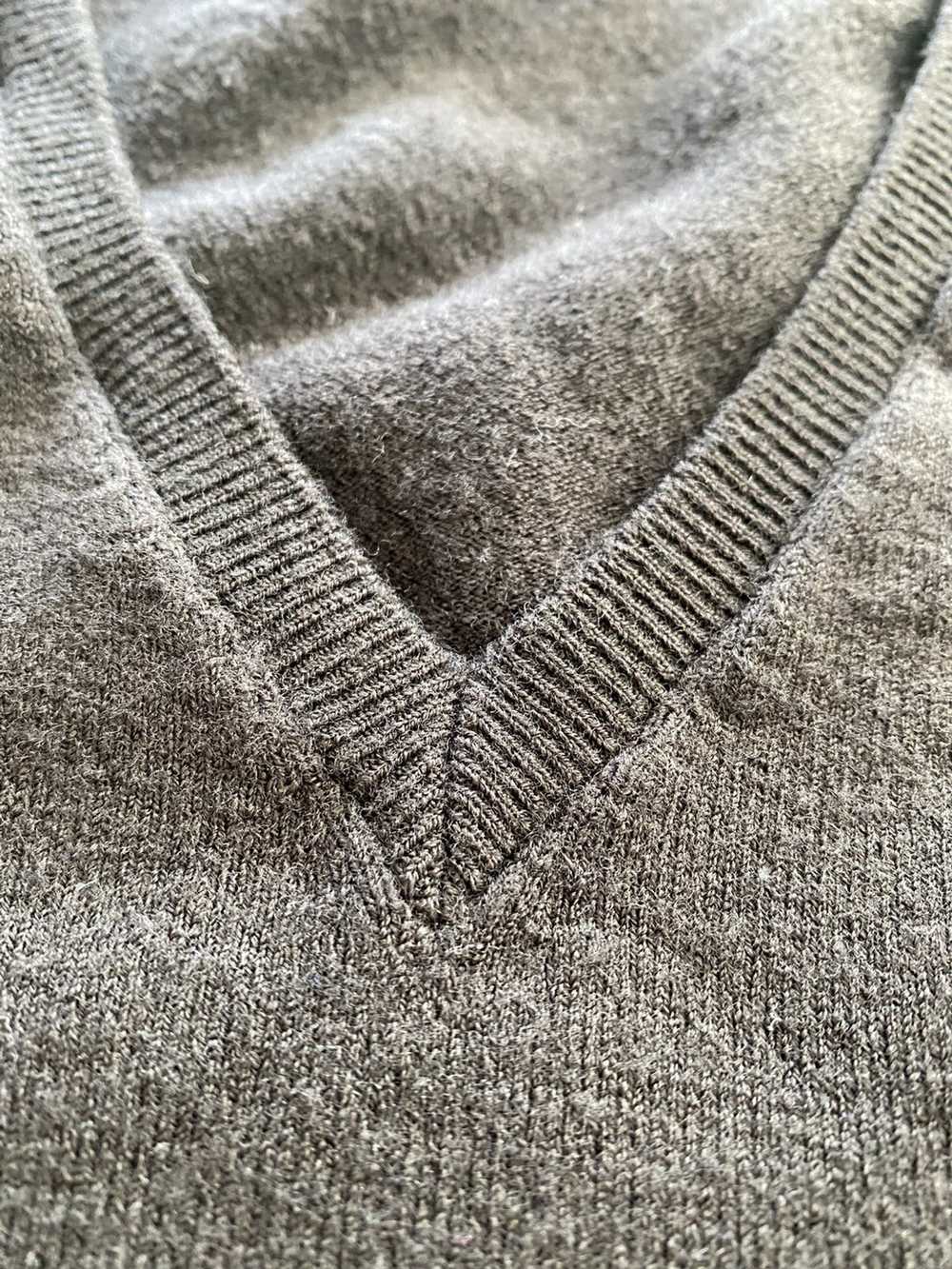 Prada 100% Wool V-Neck - image 5
