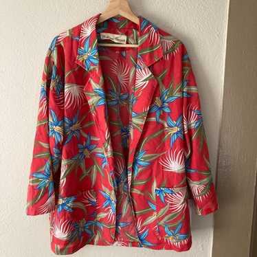 Hawaiian Shirt × Made In Usa × Vintage Vintage 80… - image 1