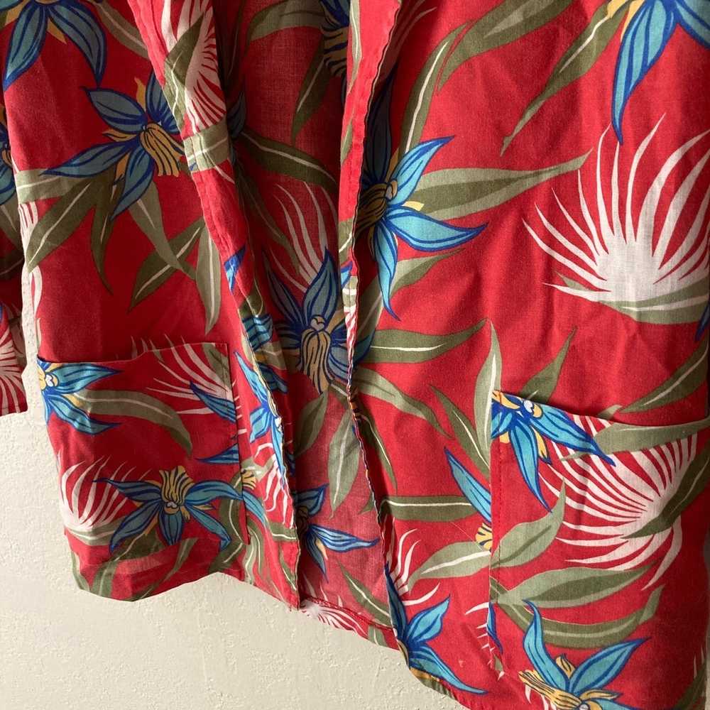 Hawaiian Shirt × Made In Usa × Vintage Vintage 80… - image 4