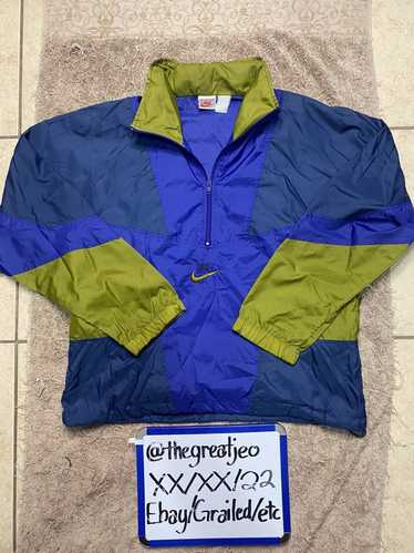 Nike × Vintage Vintage 90s Blue Purple Green Windb
