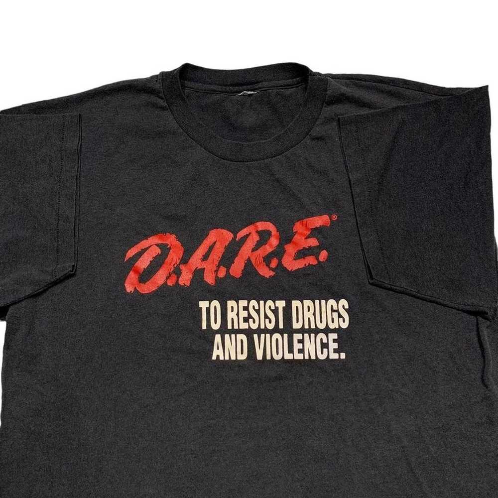 D.A.R.E × Vintage DARE To Resist Drugs Violence 9… - image 3