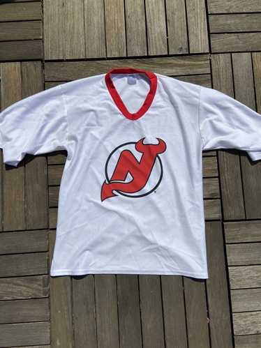 Vintage 90s Majestic New Jersey Devils Turtleneck Sweatshirt 