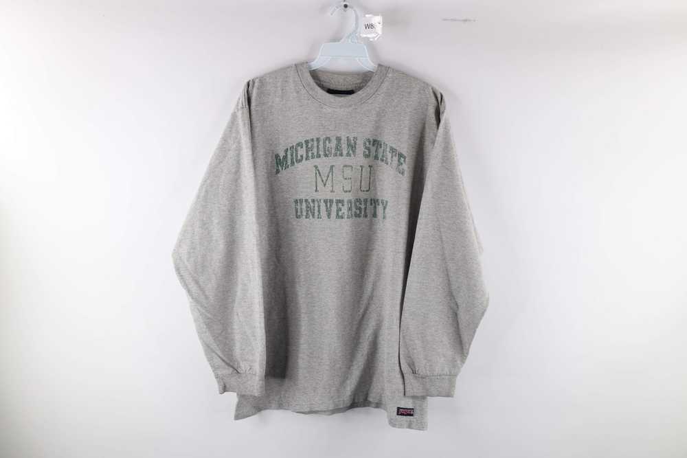 Vintage Vintage 90s Michigan State University Hea… - image 1