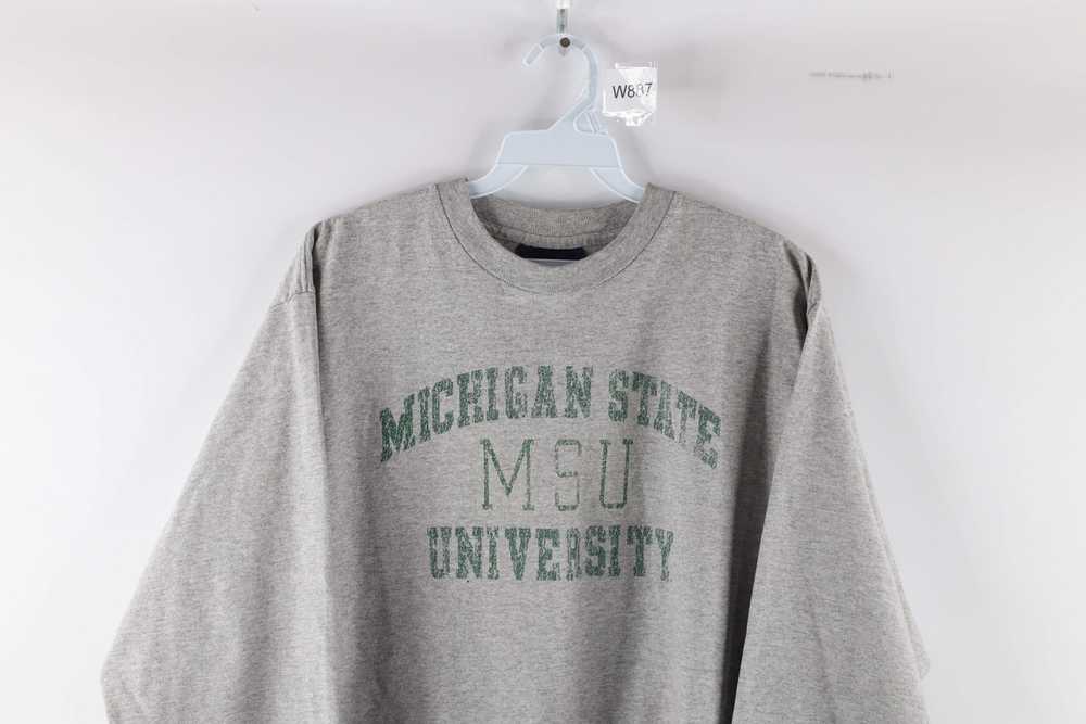 Vintage Vintage 90s Michigan State University Hea… - image 2