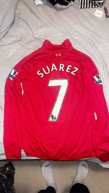 Warrior Luis Suarez Liverpool Original Kit With Ol