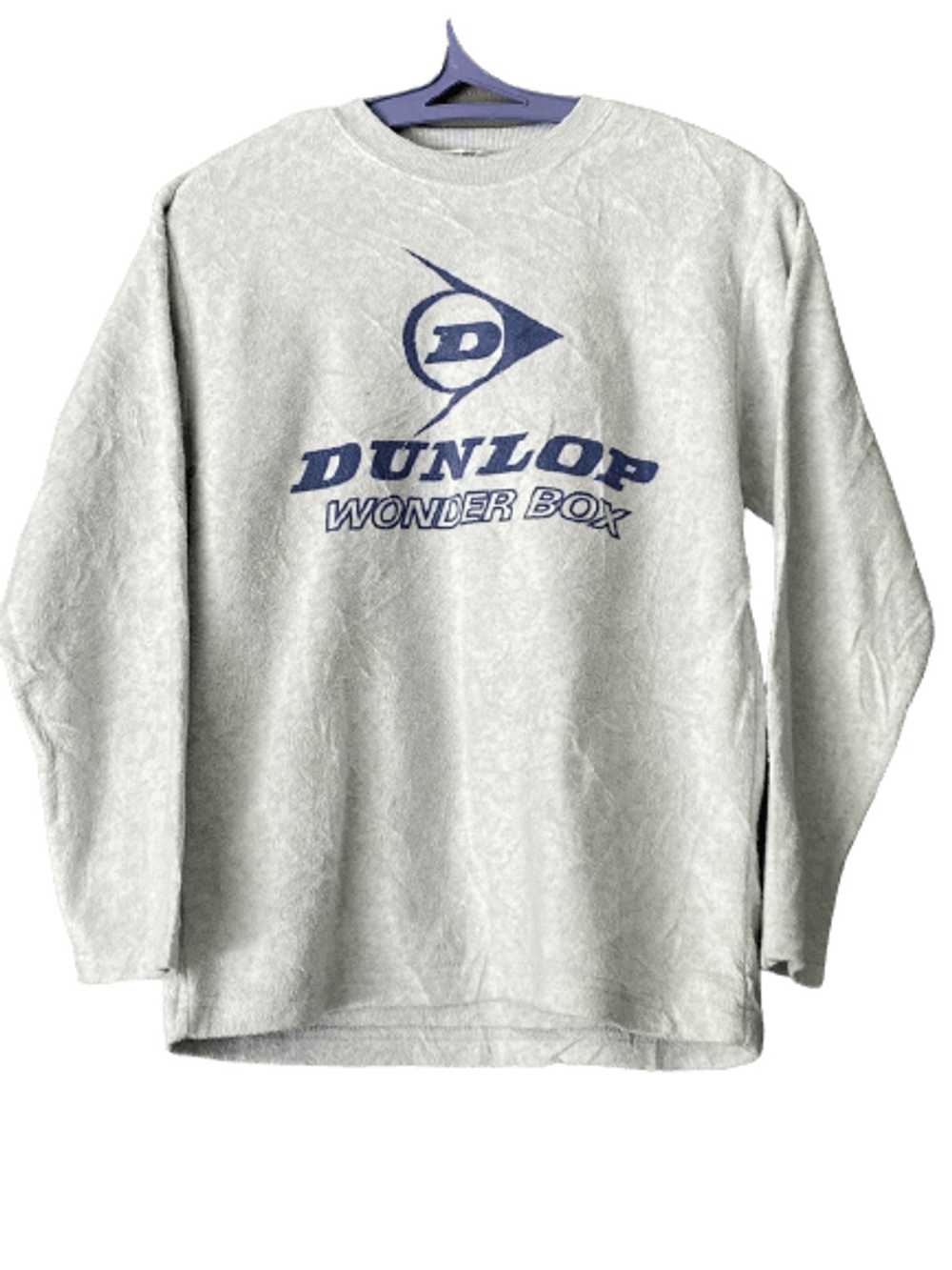 Dunlop × Vintage sweatshirt dunlop wonder box - image 1