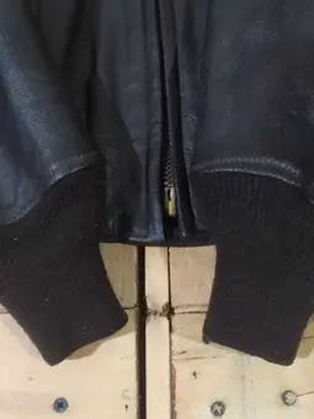 Cooper × Leather Jacket × Usn COOPER SPORTSWEAR M… - image 11