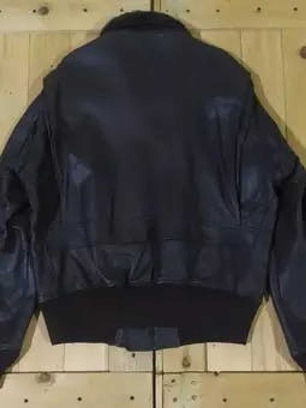 Cooper × Leather Jacket × Usn COOPER SPORTSWEAR M… - image 12