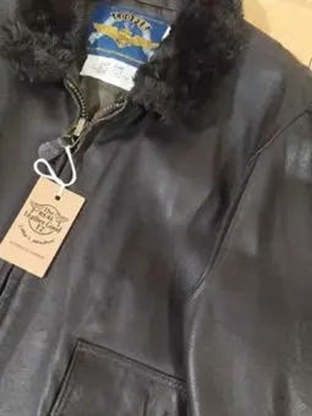 Cooper × Leather Jacket × Usn COOPER SPORTSWEAR M… - image 8