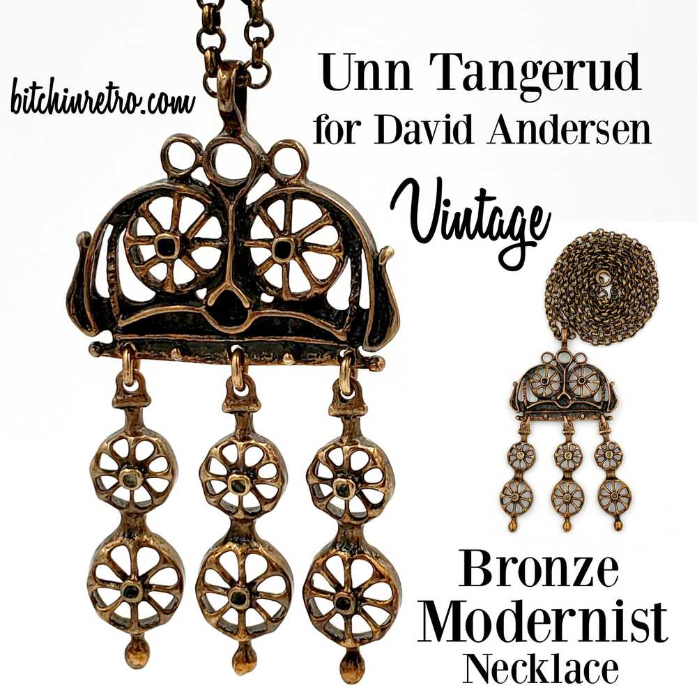 Unn Tangerud for David Andersen Vintage Modernist… - image 1