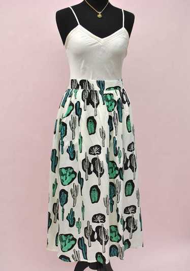 Modern Retro Cactus Skirt by Motel Rocks • BNWT