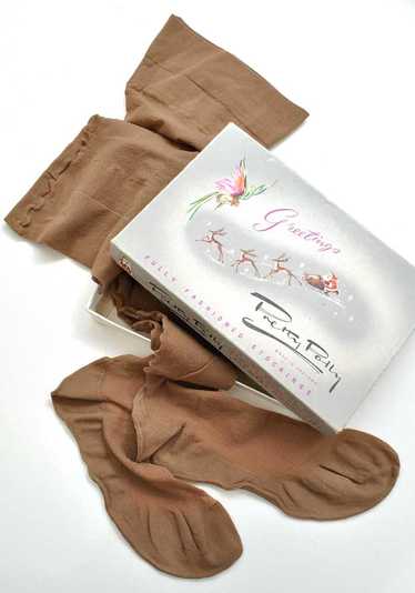 Vintage Fully Fashioned Seamed Christian Dior Stockings Size 8 1/2 in  Original Packaging 