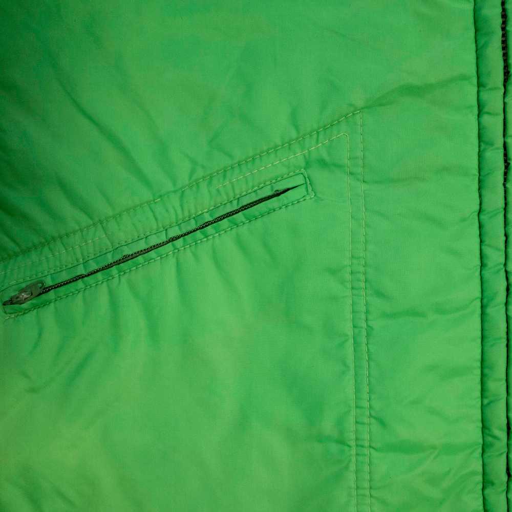 1970s lime green ski jacket - image 5