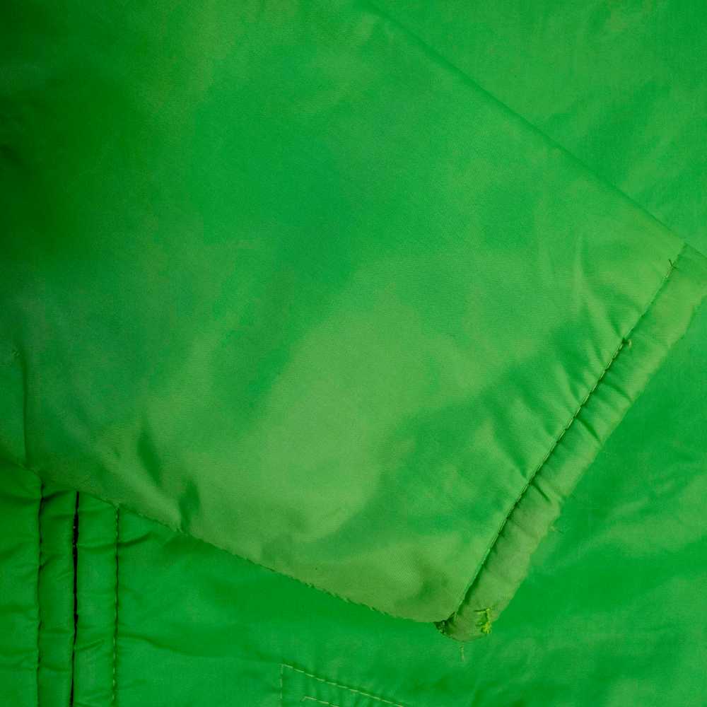 1970s lime green ski jacket - image 6