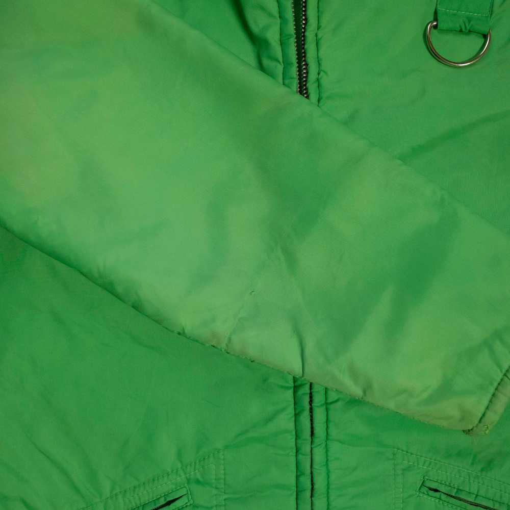 1970s lime green ski jacket - image 8