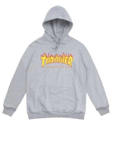 Thrasher flame clearance grey