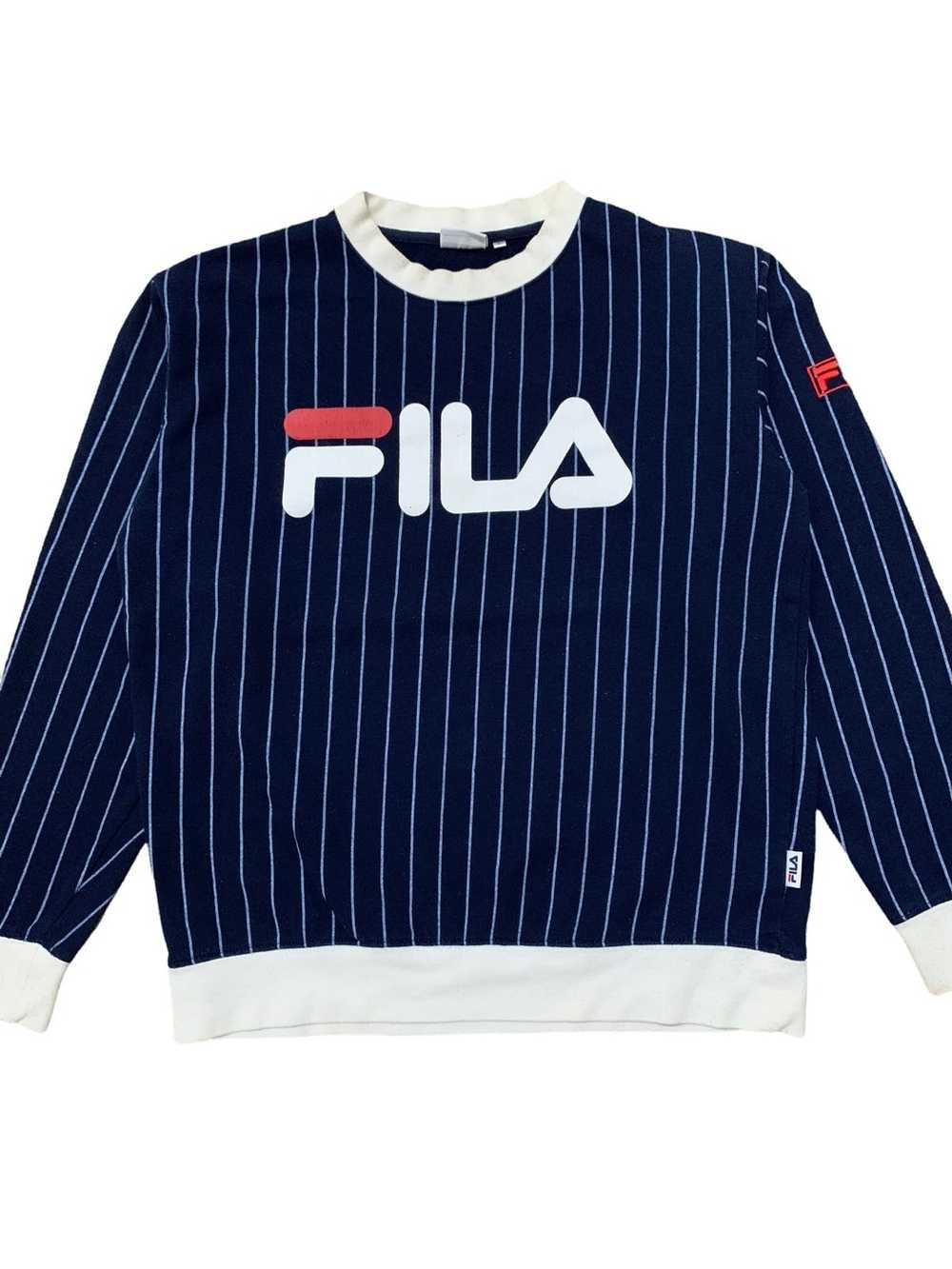 Fila 🔥Vintage Fila Striped Sweatshirt - image 3