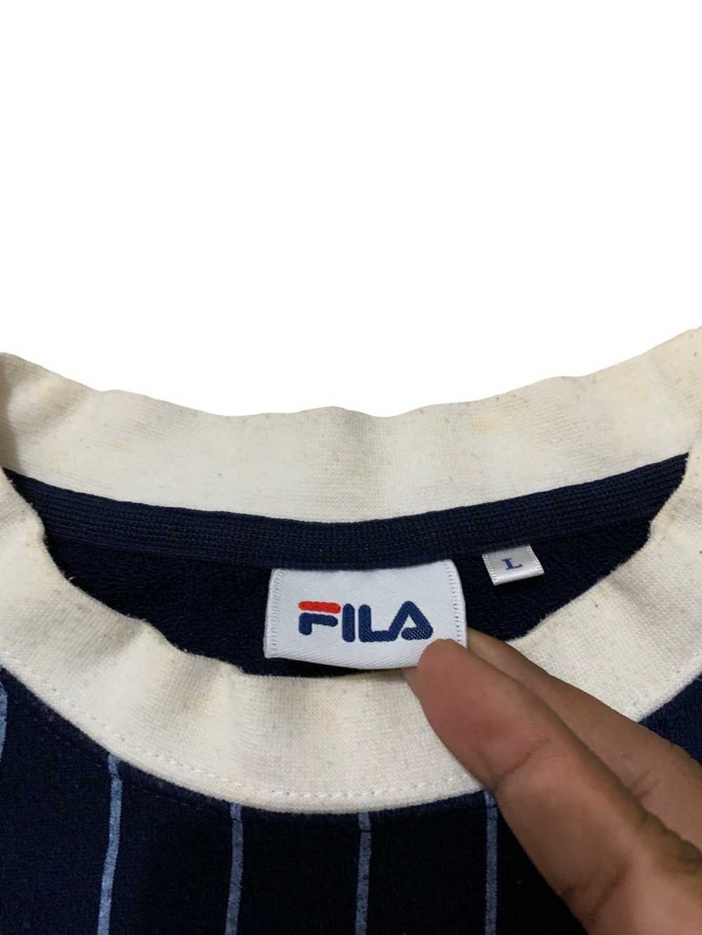 Fila 🔥Vintage Fila Striped Sweatshirt - image 4