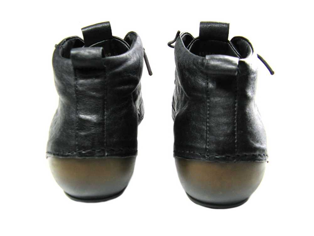 Think Twice Free Shipping Black Leather Sneakers … - image 7