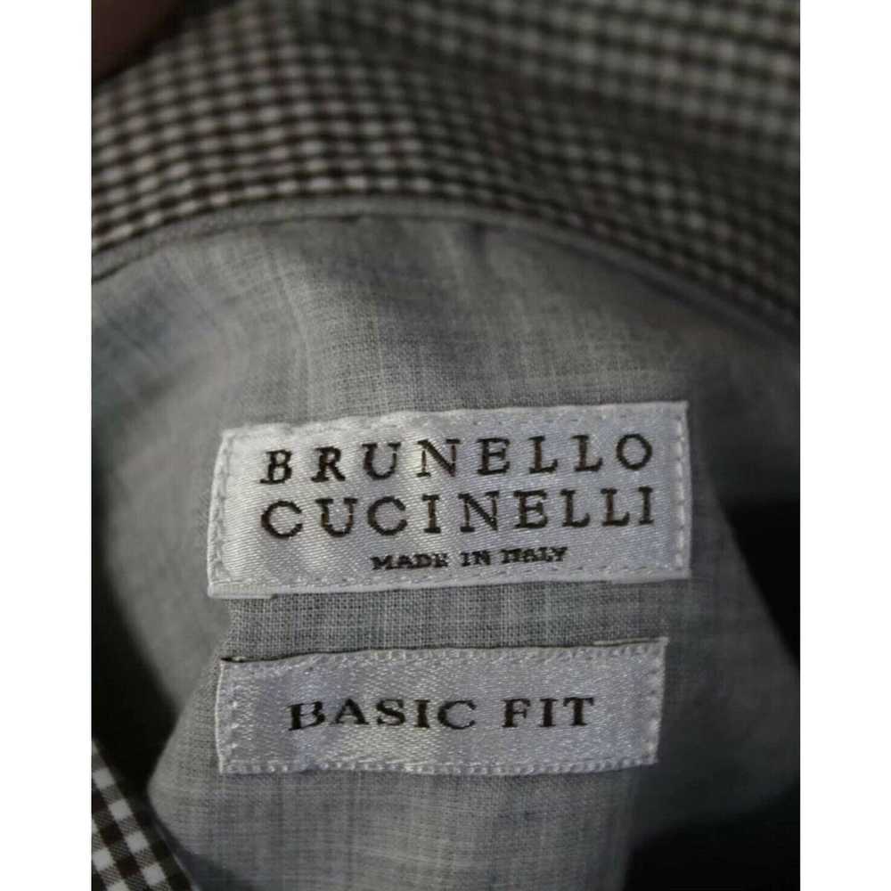 Brunello Cucinelli Brunello Cucinelli Button Up P… - image 5