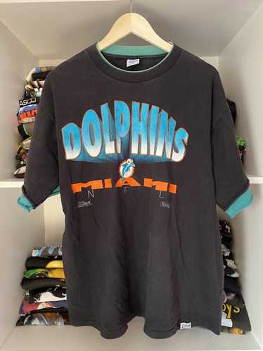 Vintage '92 MIAMI DOLPHINS NFL AFC Salem Sportswear Sweatshirt XL