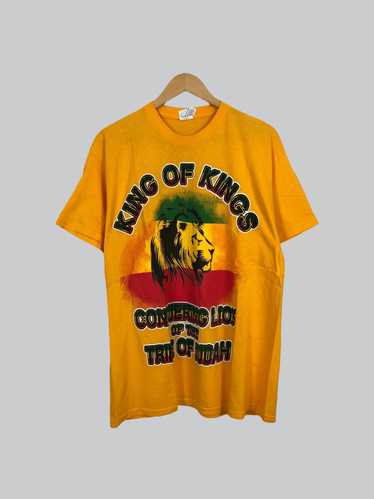 Bob Marley × Vintage King of Kings Conquering Lion