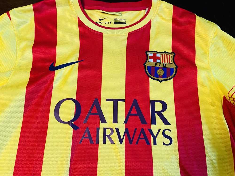 Nike × Soccer Jersey × Vintage 2013-2014 - Rare B… - image 3