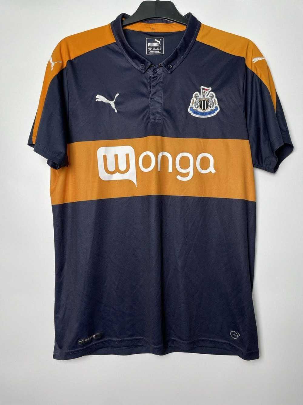 Puma × Soccer Jersey × Sportswear Puma Newcastle … - image 1