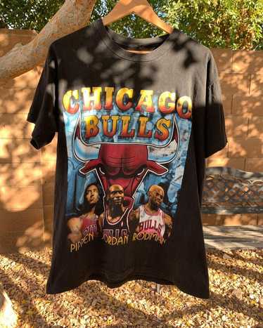 chicago bulls t shirt vintage