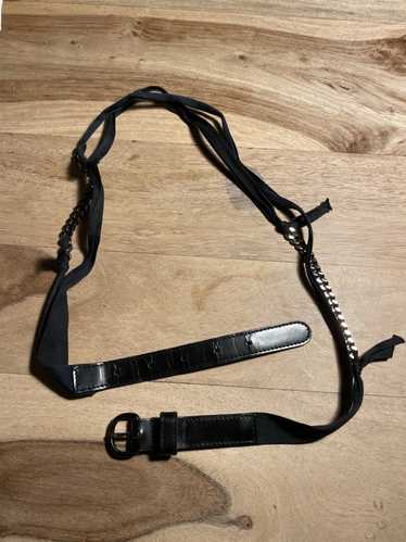 Lanvin Lanvin chain knot belt