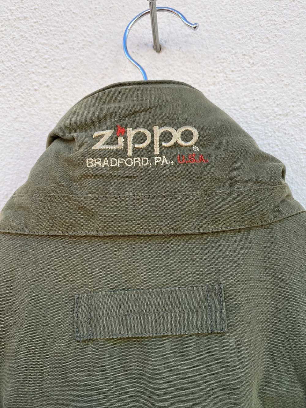 Vintage × Zippo Vintage zippo army parkas jacket - image 10