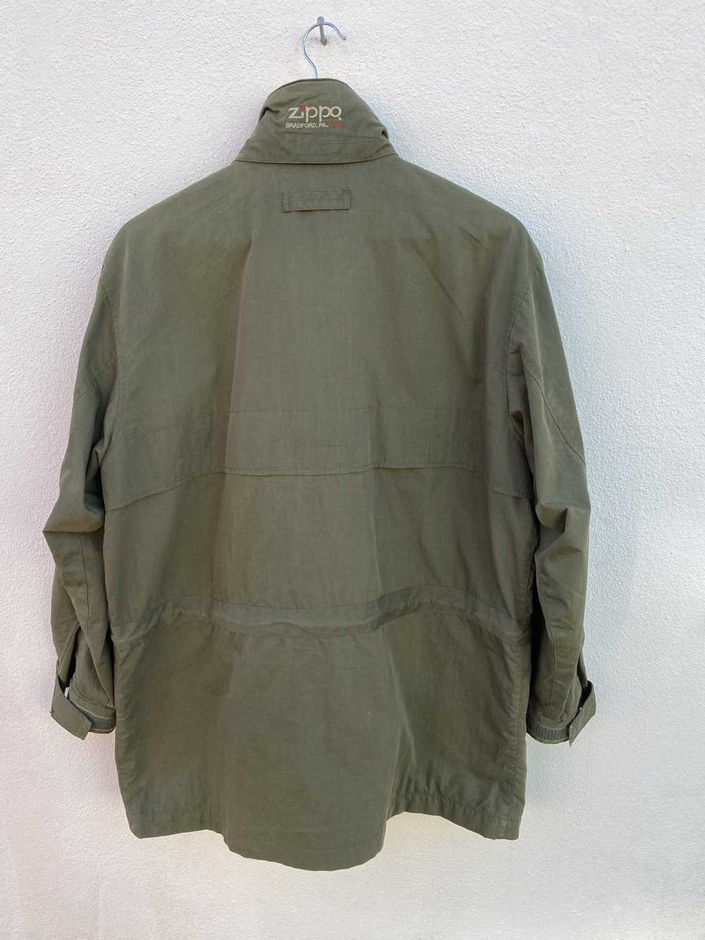 Vintage × Zippo Vintage zippo army parkas jacket - image 3