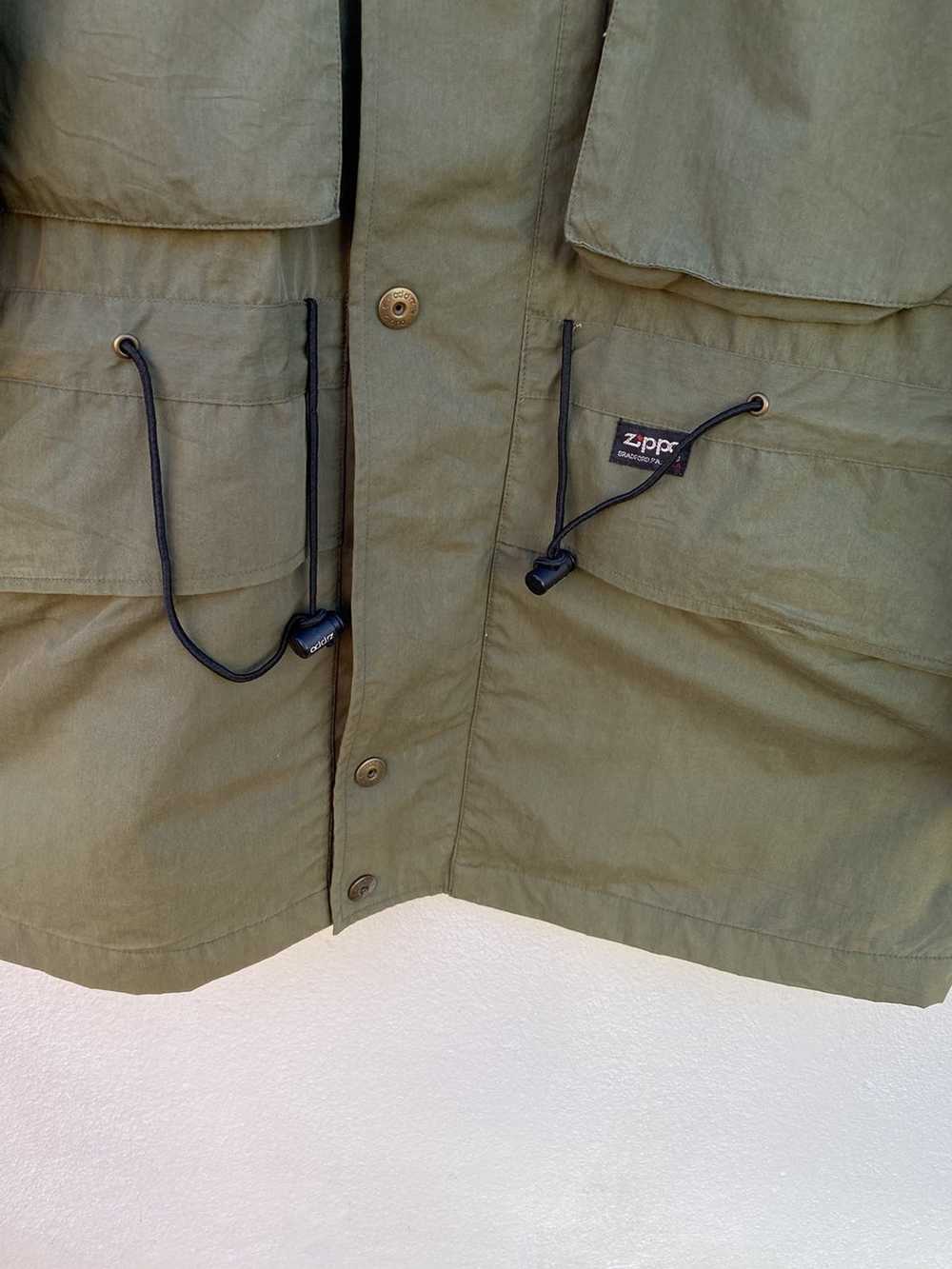 Vintage × Zippo Vintage zippo army parkas jacket - image 7