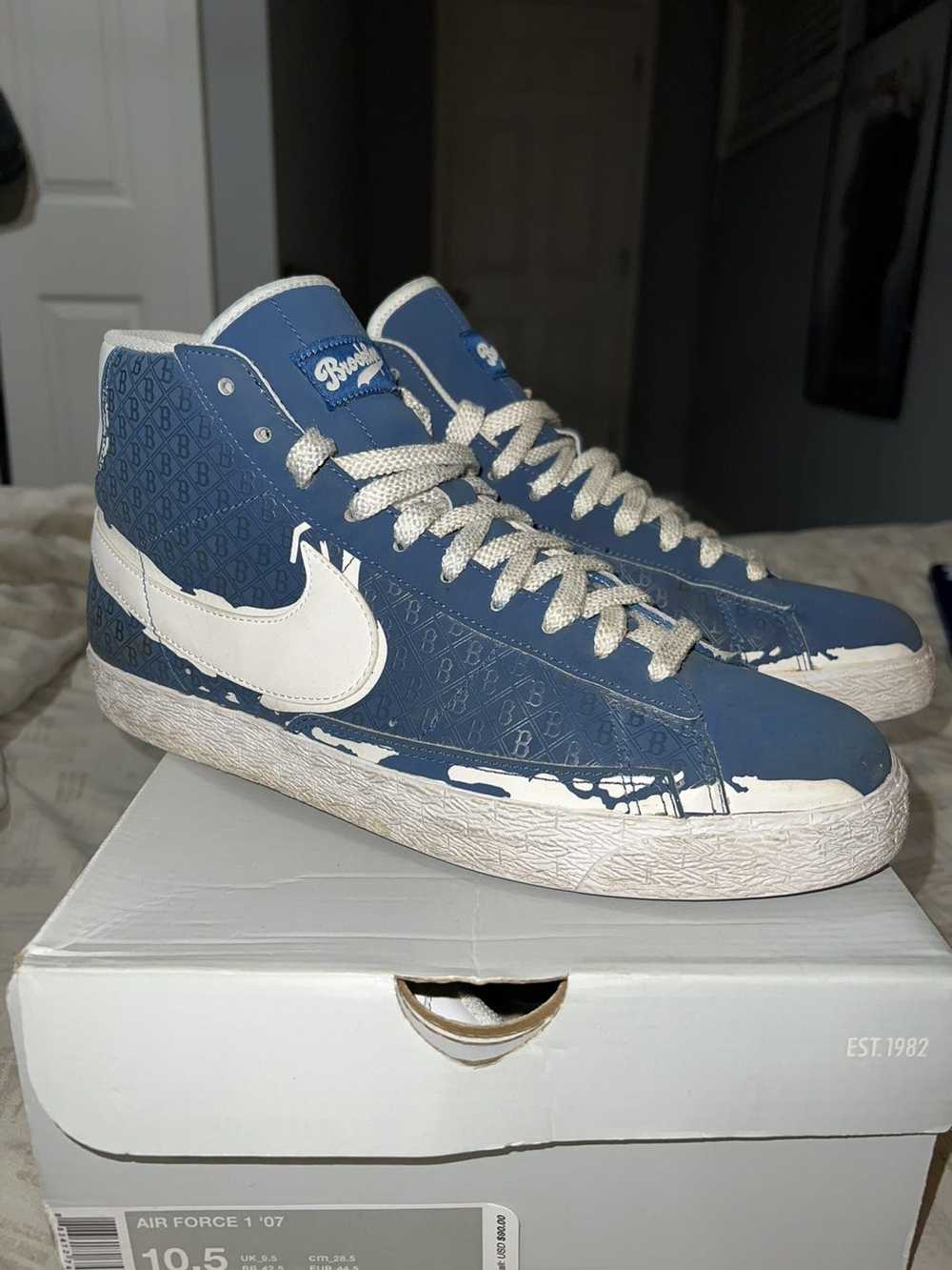 Nike × Vintage Nike Blazer High Court (Brooklyn D… - image 1