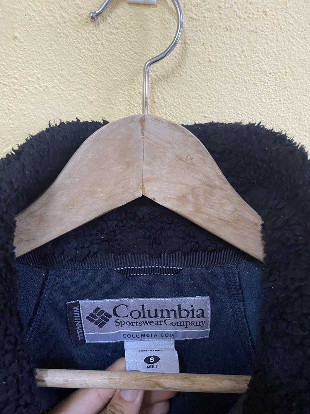 Columbia × Streetwear Rare Columbia fleece sherpa… - image 3