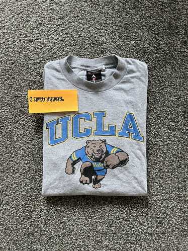 NCAA UCLA Bruins Girls' Striped T-Shirt - XS