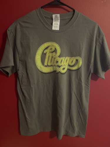 Chicago T-Shirt, Chicago Band Logo Black T-Shirt, Soft Rock Merchandise