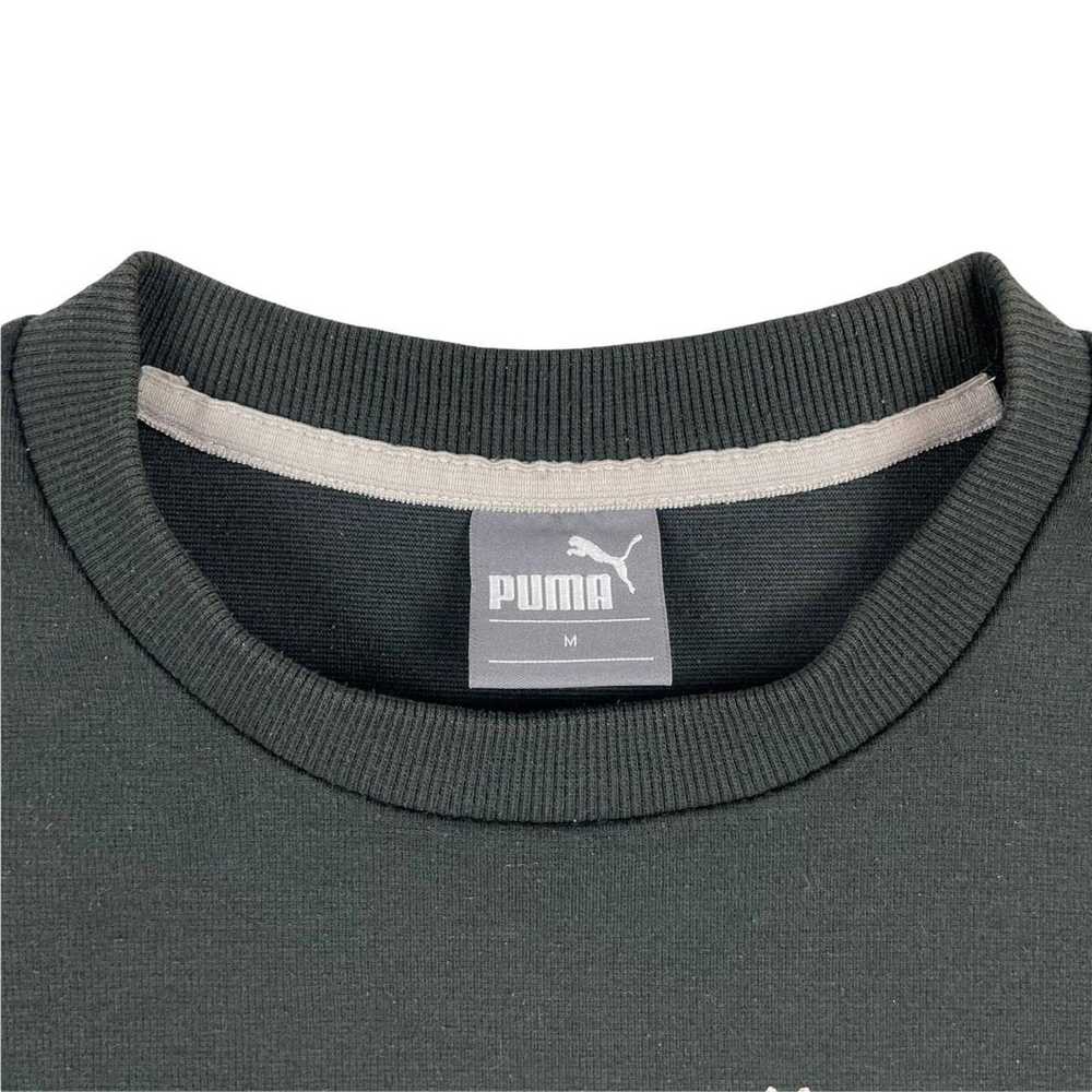 Puma Vintage Puma Spellout Sweatshirt Dark Green … - image 3