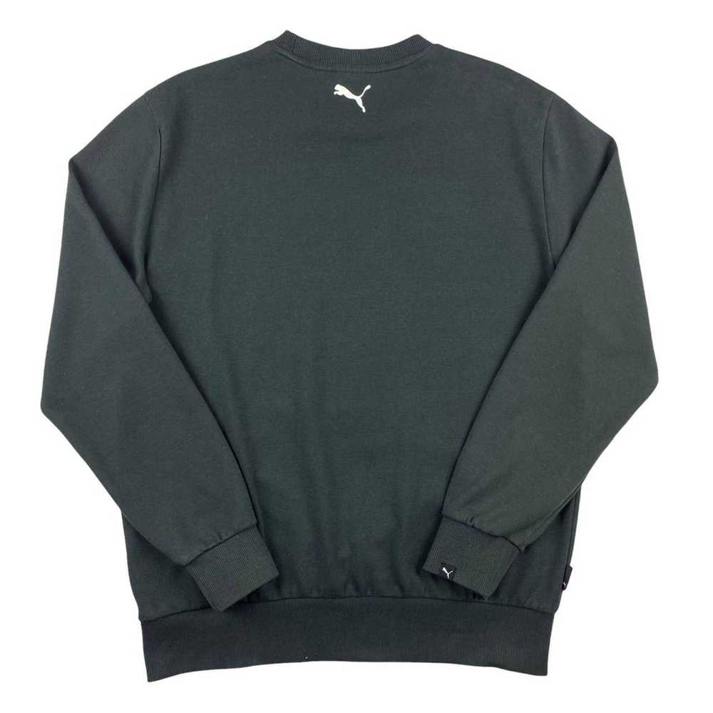 Puma Vintage Puma Spellout Sweatshirt Dark Green … - image 4