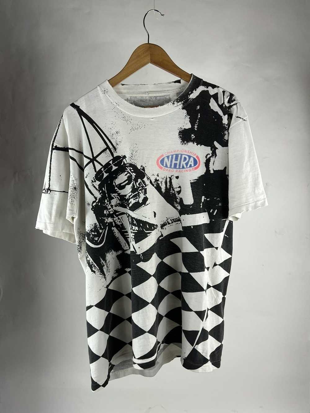 Vintage NHRA Drag Racing t shirt - image 1