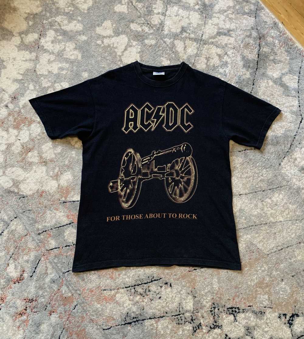 Ac/Dc × Band Tees × Vintage AC/DC Vintage 1999 Fo… - image 1