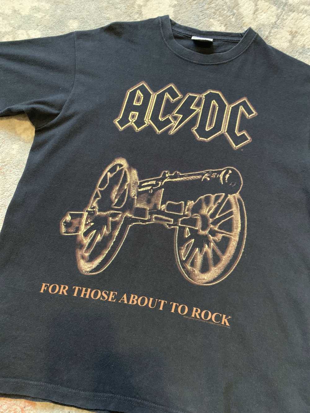 Ac/Dc × Band Tees × Vintage AC/DC Vintage 1999 Fo… - image 6