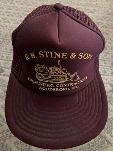 Snap Back × Trucker Hat × Vintage R B Stine Son Ex