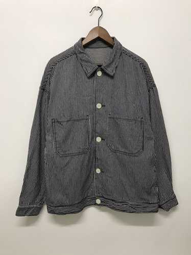 Japanese Brand × Other GU Hickory Overshirt - image 1