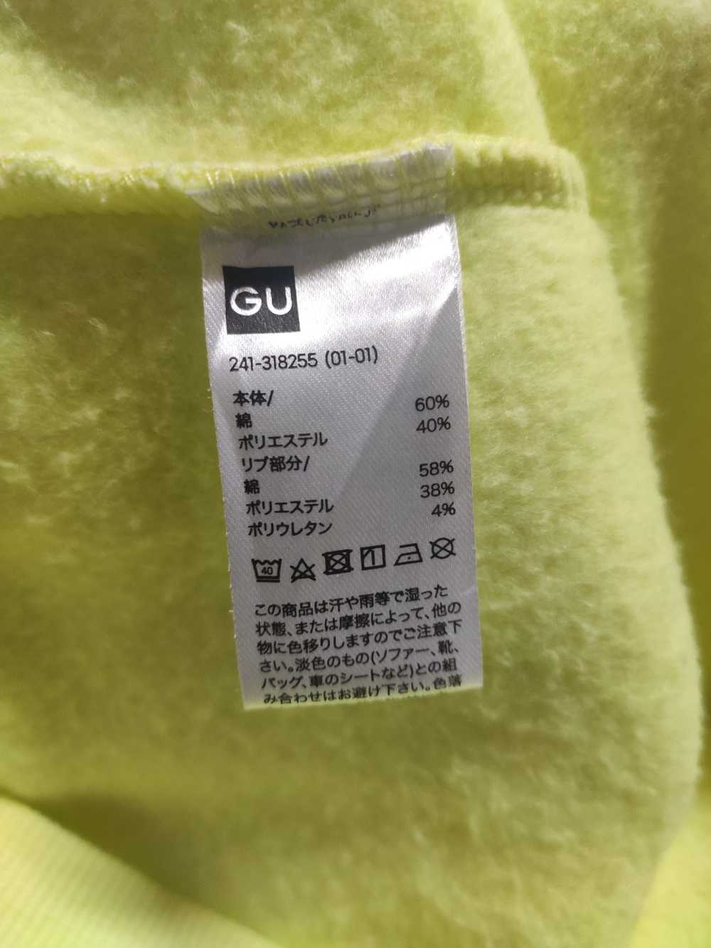 Japanese Brand × Uniqlo GU Fluorescent Yellow Neo… - image 4