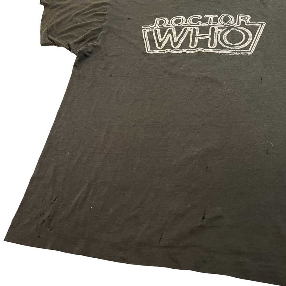 Movie × Vintage 1987 Doctor Who Shirt - image 3