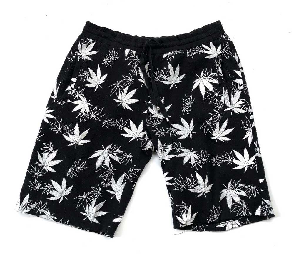 Brand HENRY & WILLIAM MARIJUANA WEED SWEATSHORT - image 1