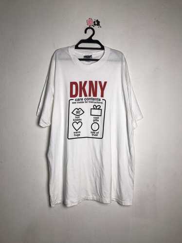 DKNY × Made In Usa VINTAGE 90S DKNY T SHIRT MADE … - image 1